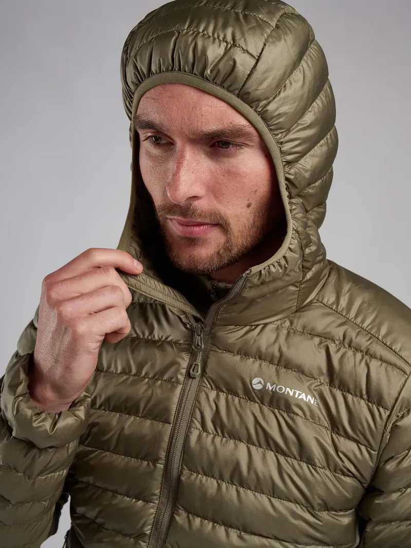 Montane Insulated Jackets-Mens Icarus Lite Hoodie - Caper