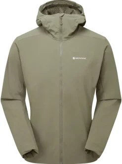 Montane Softshell Jackets-Mens Khamsin Hoodie - Caper