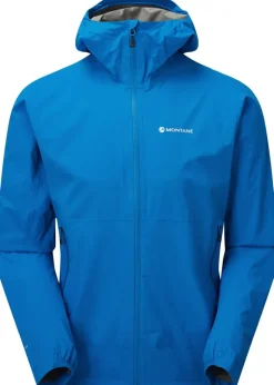 Montane Waterproof Jackets-Mens Minimus Lite Jacket - Electric Blue