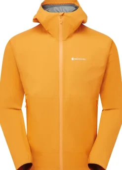 Montane Waterproof Jackets-Mens Minimus Lite Jacket - Nagami Orange