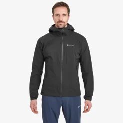 Montane Waterproof Jackets-Mens Minimus Lite Jacket - Black