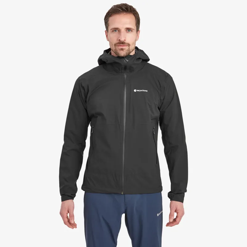 Montane Waterproof Jackets-Mens Minimus Lite Jacket - Black