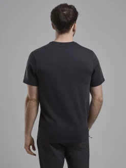 Montane T-Shirts & Baselayers-Mens Mono Logo T-Shirt - Midnight Grey