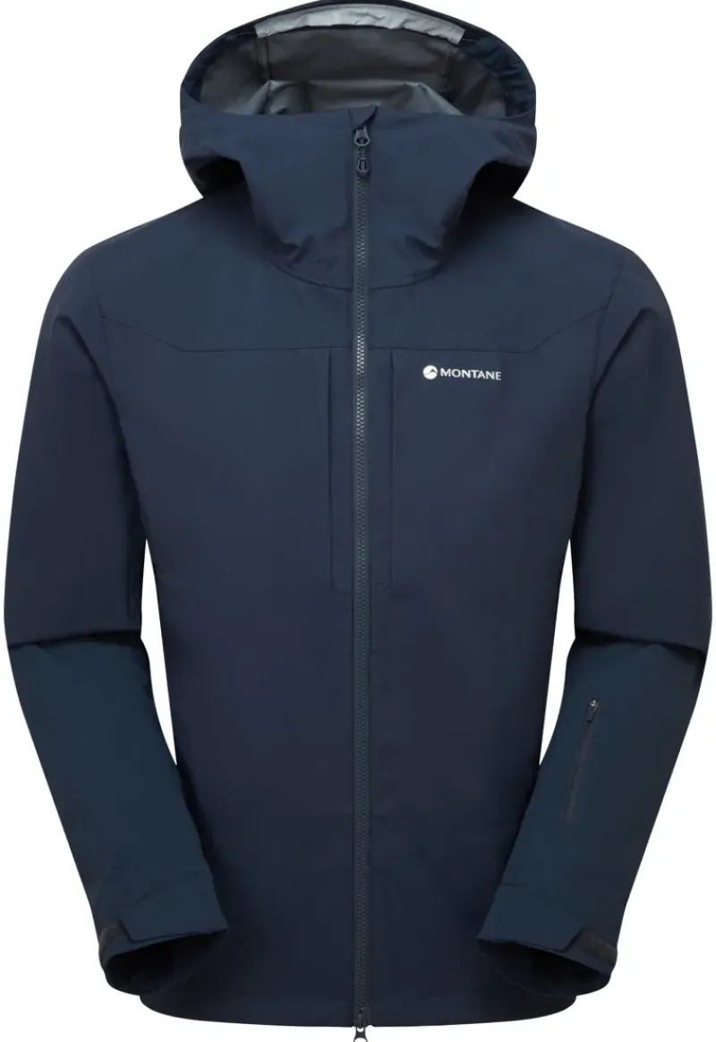 Montane Softshell Jackets-Mens Nordes Hoodie - Eclipse Blue