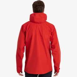 Montane Waterproof Jackets-Mens Phase Jacket - Adrenaline Red