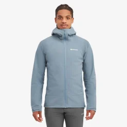 Montane Waterproof Jackets-Mens Phase Lite Jacket - Stone Blue