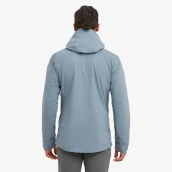 Montane Waterproof Jackets-Mens Phase Lite Jacket - Stone Blue