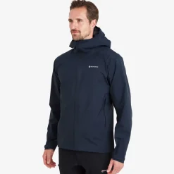 Montane Waterproof Jackets-Mens Phase Lite Jacket - Eclipse Blue