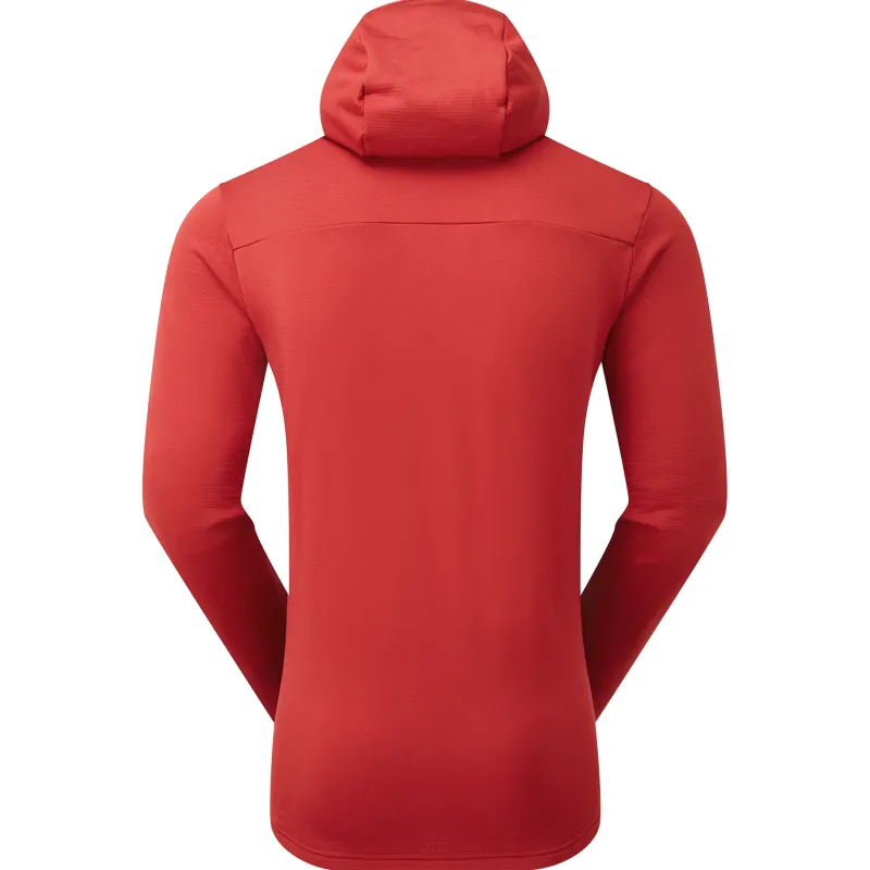 Montane Fleece & Mid Layer-Mens Protium Hoodie - Acer Red