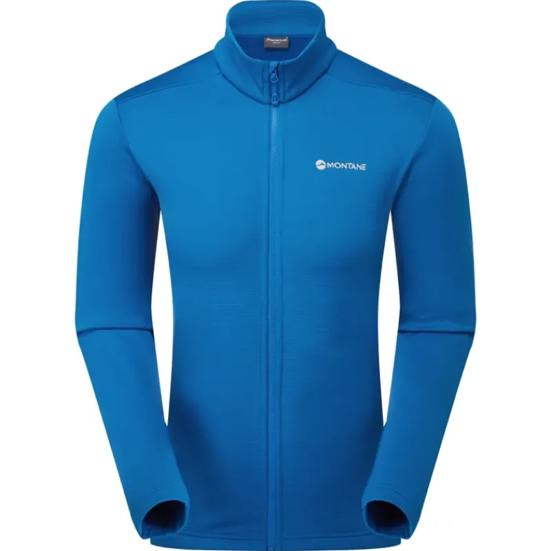 Montane Fleece & Mid Layer-Mens Protium Jacket - Neptune Blue