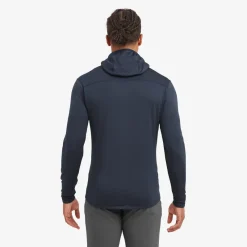 Montane Fleece & Mid Layer-Mens Protium Lite Hoodie - Eclipse Blue