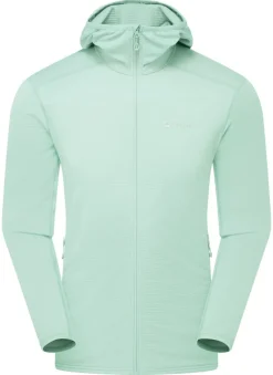 Montane Fleece & Mid Layer-Mens Protium Lite Hoodie - Sea Mist