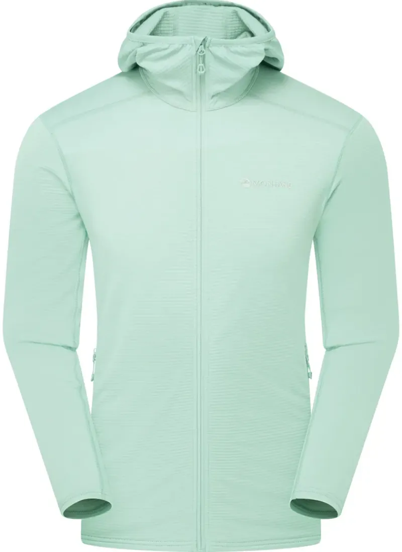 Montane Fleece & Mid Layer-Mens Protium Lite Hoodie - Sea Mist