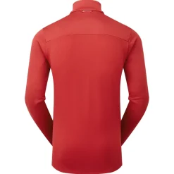 Montane Fleece & Mid Layer-Mens Protium Pull-On - Acer Red