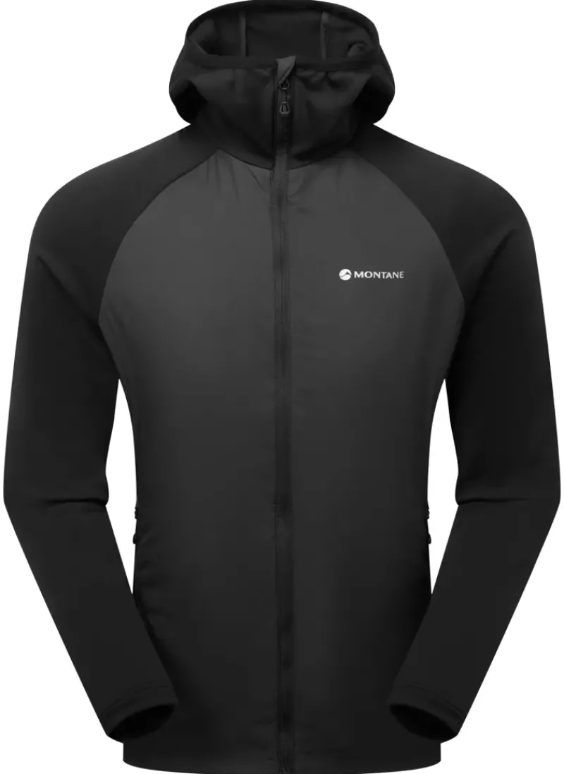 Montane Insulated Jackets-Mens Sirocco Lite Hoodie - Black