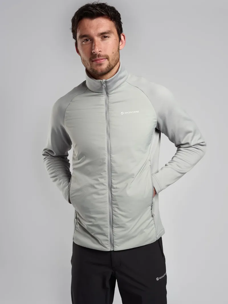 Montane Insulated Jackets-Mens Sirocco Lite Jacket - Pebble Blue