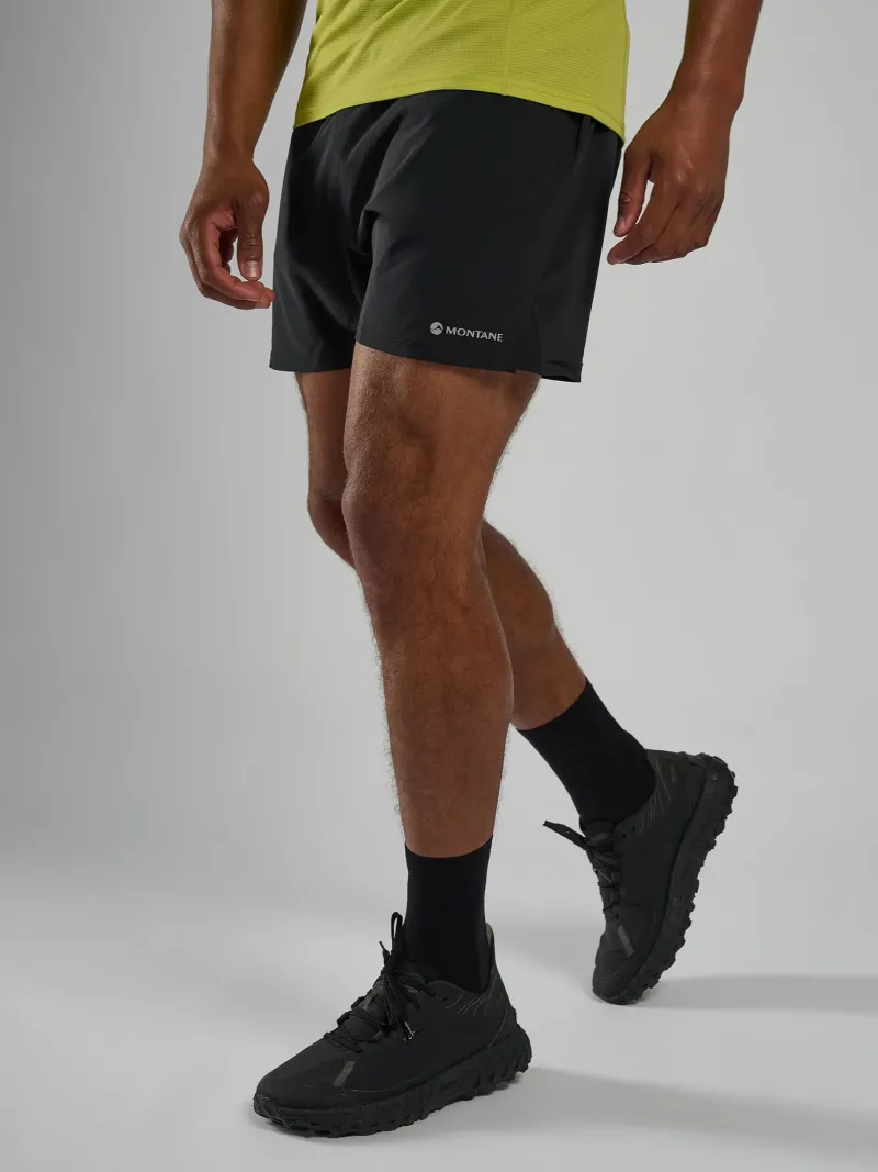 Montane Shorts & Skirts|Shorts-Mens Slipstream 5 Shorts - Black