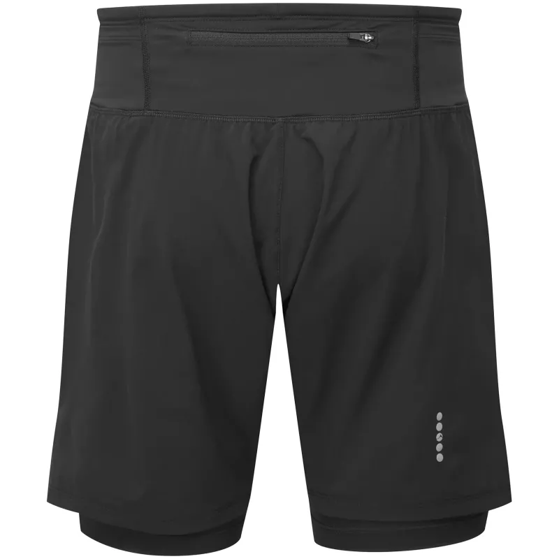 Montane Shorts-Mens Slipstream Twin Skin Shorts - Black