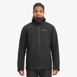 Montane Waterproof Jackets-Mens Solution Jacket - Black