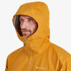 Montane Waterproof Jackets-Mens Spirit Jacket - Flame Orange