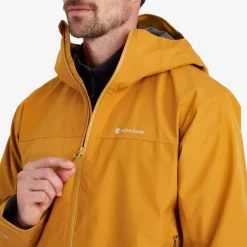 Montane Waterproof Jackets-Mens Spirit Jacket - Flame Orange