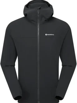 Montane Softshell Jackets-Mens Tenacity Hoodie - Black