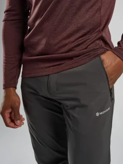 Montane Trousers & Leg Wear-Mens Tenacity Lite Pants - Midnight Grey