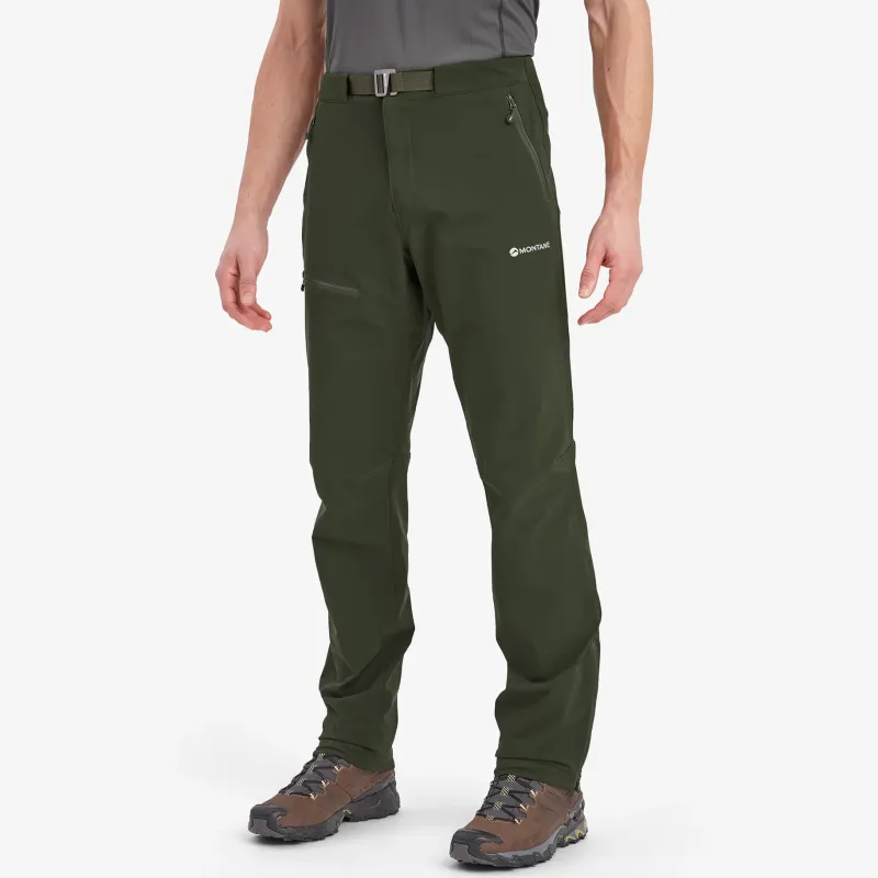 Montane Trousers & Leg Wear-Mens Tenacity Pants - Oak Green