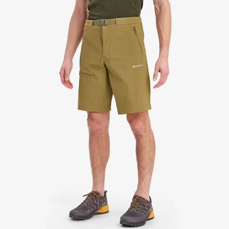 Montane Shorts-Mens Tenacity Shorts - Olive