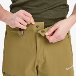 Montane Shorts-Mens Tenacity Shorts - Olive