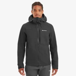 Montane Softshell Jackets-Mens Tenacity XT Hoodie - Black