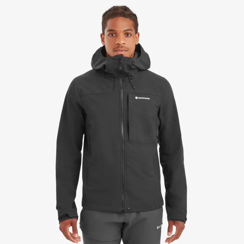 Montane Softshell Jackets-Mens Tenacity XT Hoodie - Black