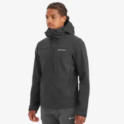 Montane Softshell Jackets-Mens Tenacity XT Hoodie - Black