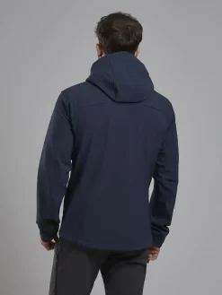 Montane Softshell Jackets-Mens Tenacity XT Hoodie - Eclipse Blue