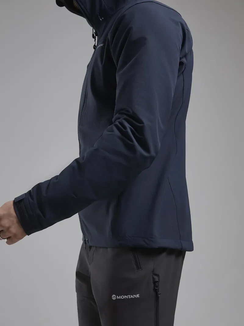 Montane Softshell Jackets-Mens Tenacity XT Hoodie - Eclipse Blue