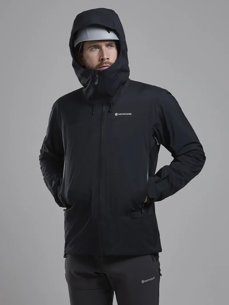 Montane Waterproof Jackets-Mens Torren Jacket - Black