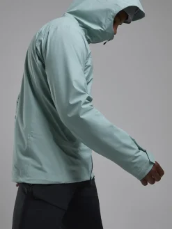 Montane Waterproof Jackets-Mens Torren Jacket - Sea Mist