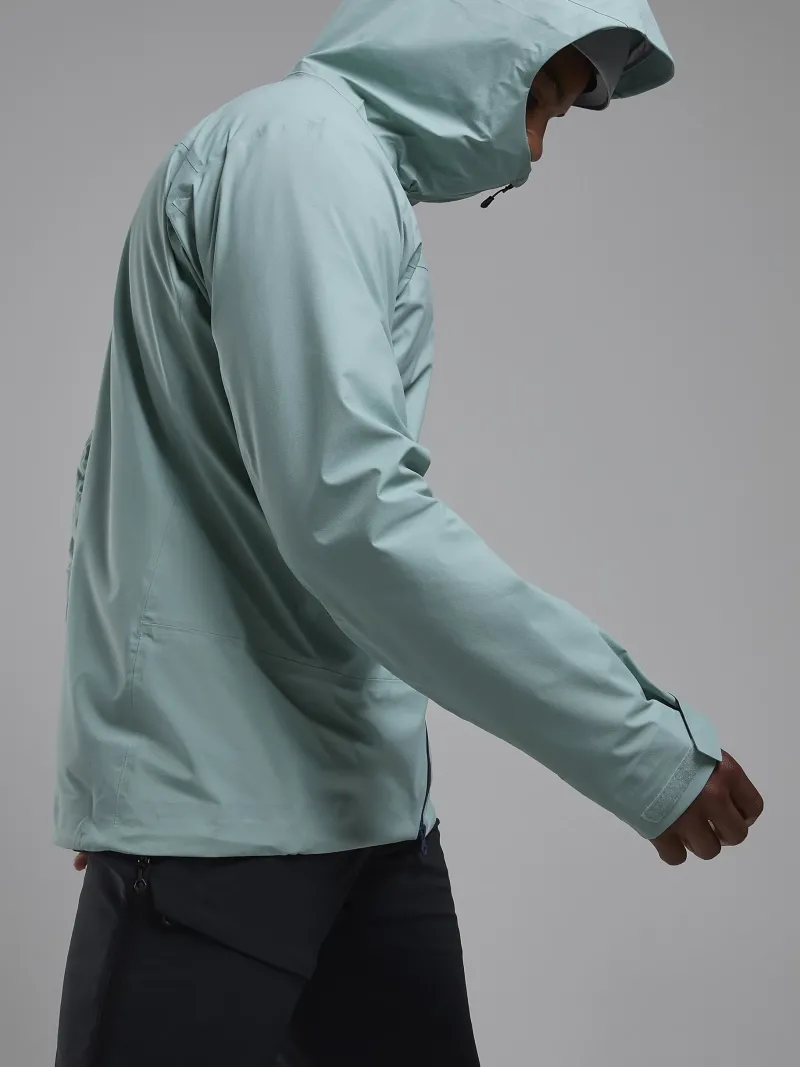 Montane Waterproof Jackets-Mens Torren Jacket - Sea Mist
