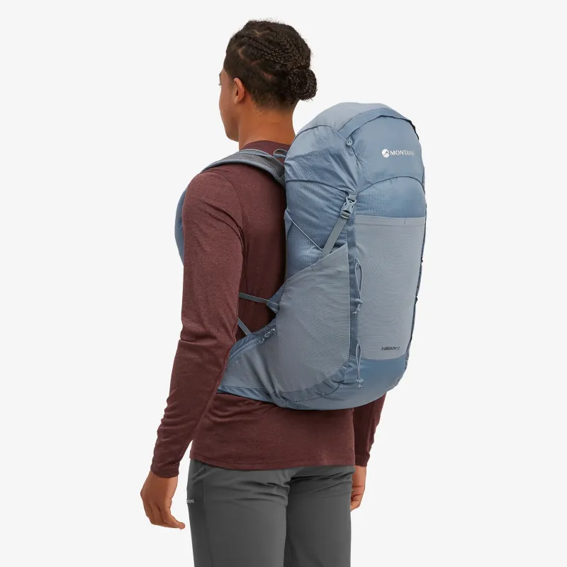 Montane Day Packs-Mens Trailblazer 32 Rucksack - Stone Blue