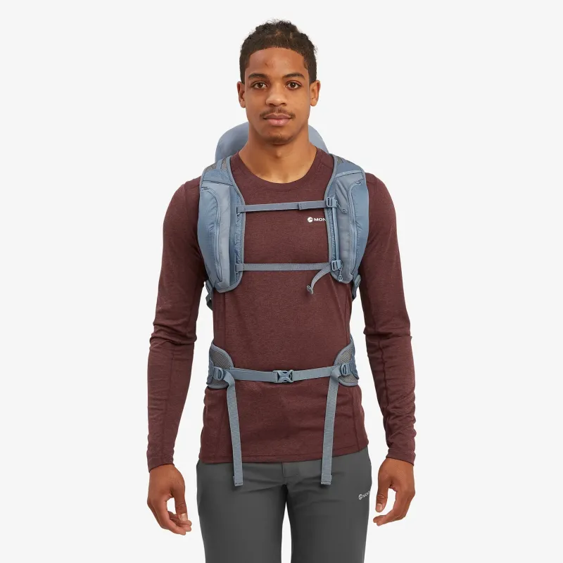 Montane Day Packs-Mens Trailblazer 32 Rucksack - Stone Blue