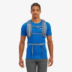 Montane Fast & Light Rucksacks And Vests-Mens Trailblazer 18 Rucksack - Stone Blue