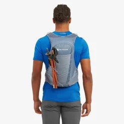Montane Fast & Light Rucksacks And Vests-Mens Trailblazer 18 Rucksack - Stone Blue