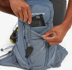 Montane Fast & Light Rucksacks And Vests-Mens Trailblazer 18 Rucksack - Stone Blue