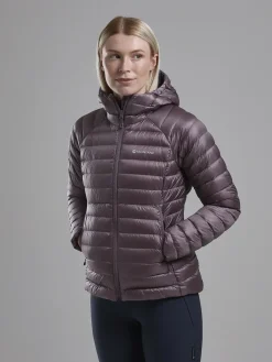 Montane Insulated Jackets-Womens Anti-Freeze Hoodie - Moonscape