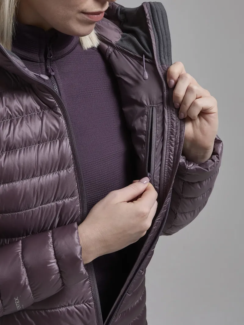 Montane Insulated Jackets-Womens Anti-Freeze Hoodie - Moonscape