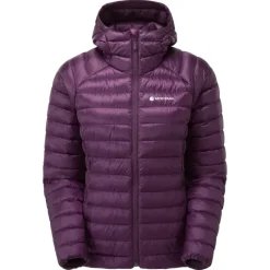 Montane Insulated Jackets-Womens Anti-Freeze Hoodie - Saskatoon Berry