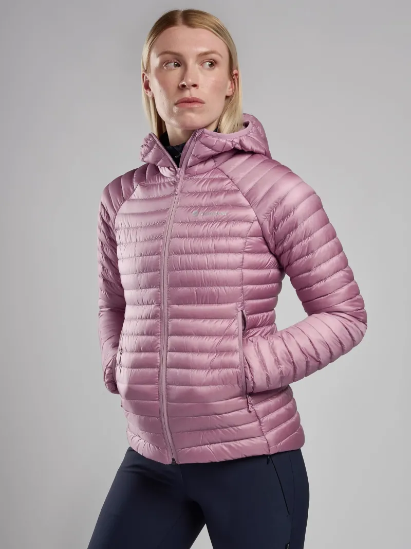 Montane Insulated Jackets-Womens Anti-Freeze Lite Hoodie - Allium
