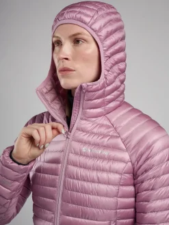 Montane Insulated Jackets-Womens Anti-Freeze Lite Hoodie - Allium