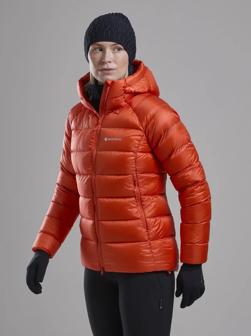 Montane Insulated Jackets-Womens Anti-Freeze XT Hoodie - Tigerlily