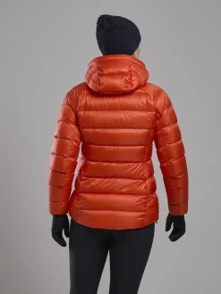 Montane Insulated Jackets-Womens Anti-Freeze XT Hoodie - Tigerlily